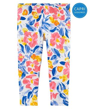 Carters Floral Capri Leggings...