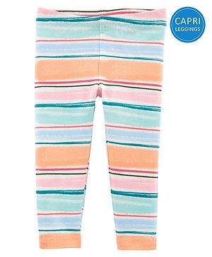 Carters Striped Capri Leggings...