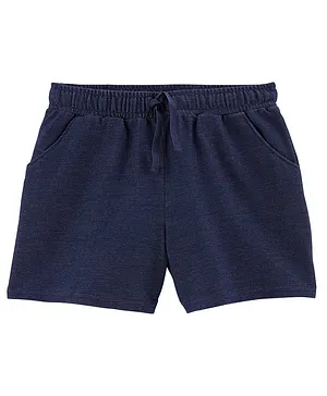 Carter's Pull-On French Terry Shorts - Blue