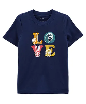 Carter's Love Equality Jersey Tee - Blue