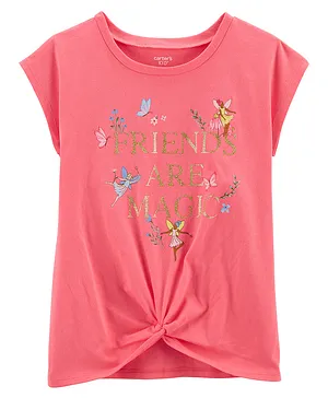 Carter's  Friends Are Magic Fairy Jersey Tee - Pink
