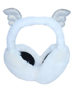 Unicorns Glitter Horn Ear Muffs - White