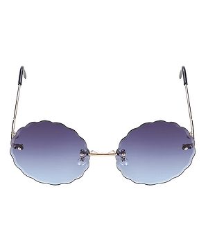 Pine Kids Round Sunglasses - Black