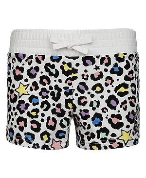 Converse Leopard Printed Shorts - White