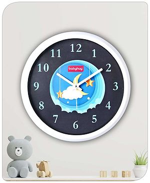 Babyhug Night Sky Wall Clock - Black