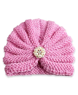 Bembika Cotton Turban Headband - Light Pink