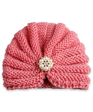 Bembika Cotton Turban Headband - Pink