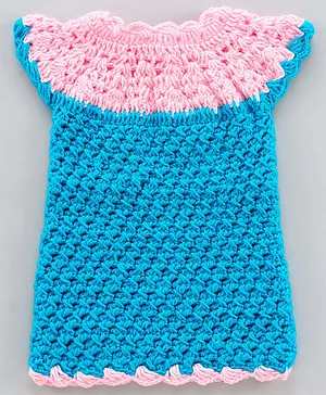 Rich Handknits Pullover Handknitted Sweater - Sky Blue