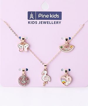 Pine Kids Necklace Pack of 6- Multicolor