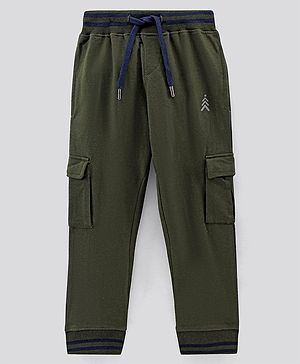 Pine Kids Full Length Lounge Pant - Olive