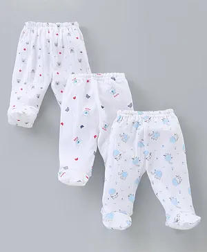 Simply Bootie Leggings Pack of 3 - White