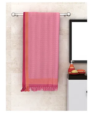 Athom Living 100% Premium Cotton Bath Towel - Pink