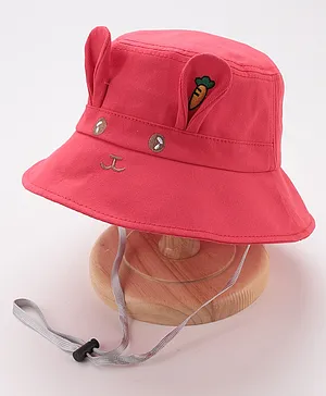 Babyhug Bucket Hats Free Size - Red