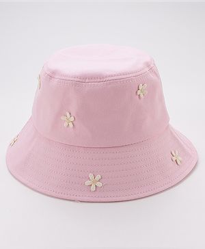 Babyhug Bucket Hats Free Size - Pink