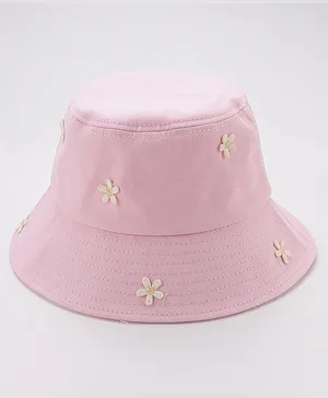 Babyhug Bucket Hats Free Size - Pink