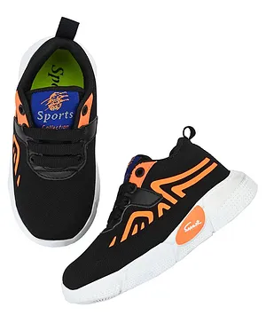 TUSKEY Lace Up Sporty Shoes - Black