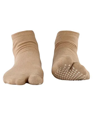 NoFall Pre & Post Maternity Antislip Socks - Beige