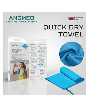 Anomeo Quick Dry Towel - Blue
