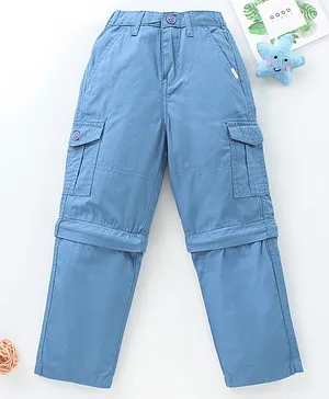 Babyhug Full Length Pant - Blue