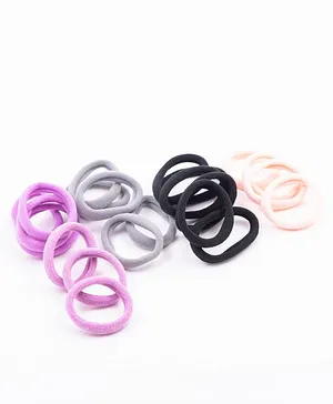 Jewelz Solid Rubber Bands - Multicolor