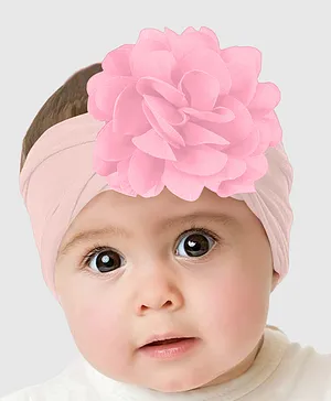 SYGA Nylon Flower Stretchy Headband (Colour May Vary)