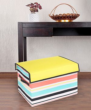 Babyhug Toy Bank Stripes Print- Multicolour