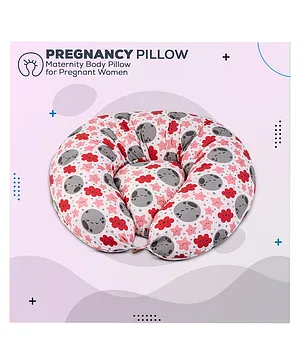 Baybee U Shape Full Body Pregnancy & Maternity Feeding Pillow - Pink