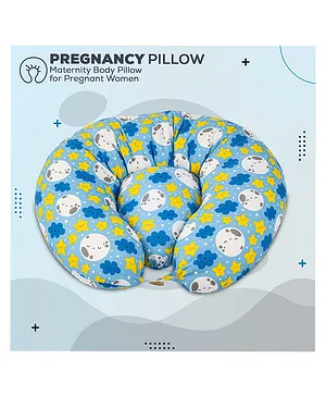 Baybee U Shape Full Body Pregnancy & Maternity Feeding Pillow - Blue