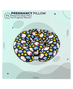 Baybee U Shape Full Body Pregnancy & Maternity Feeding Pillow - Navy