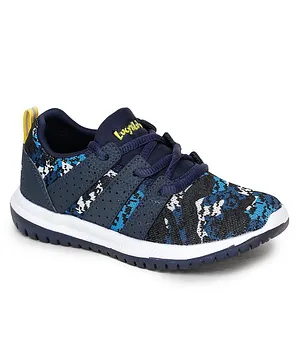 Lucy & Luke by Liberty Printed Sneakers - Navy Blue