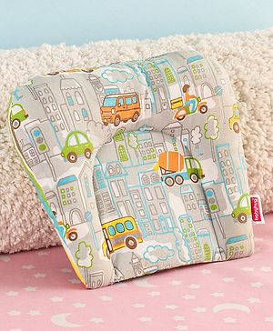 Babyhug U Shaped Pillow Stripe Print - Multicolour