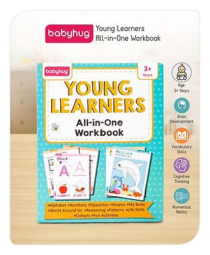 Babyhug Young Learners All In One Activity Workbook - English