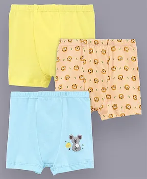 Chicita Cotton Boxers All Over Printed Pack of 3 - Multicolour