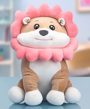 Babyhug Sunny Lion Soft Toy Beige - Height 45 cm - Height 45 cm  Beige