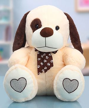 Babyhug Dog Soft Toy Beige - Height 45 cm