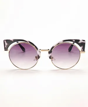 Pine Kids Round Shaped Sunglasses  - Purple 