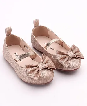 Babyoye Bellies & Peep Toes - Rose Gold