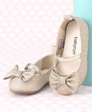 Babyoye Bellies & Peep Toes - Gold