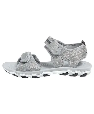 Hummel Sandal Glittery Sandals - Silver