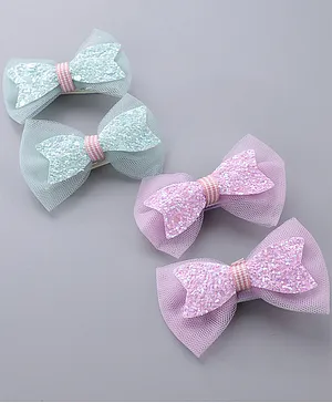 Jewelry Hair Accessories Ribbons Roeckl Ribbon blue-pink spot pattern casual look 