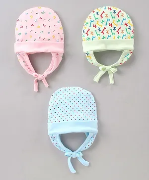 Simply Baby Caps Unisex Combo 2 Pack Of 3 - Multiolour