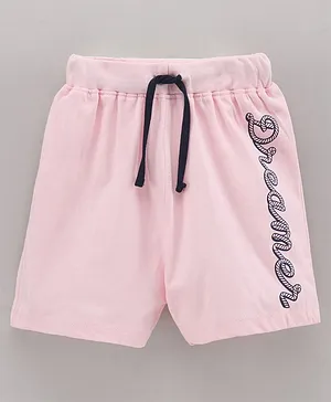 Fido Knee Length Printed Shorts Print - Pink