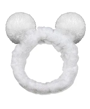 MOMISY Panda Ears Headbands - White