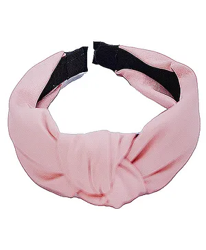 MOMISY Knotted Boho Headband - Pink