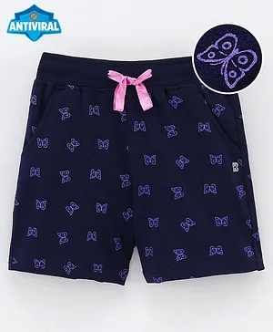 Proteens - Bodycare Shorts Butterfly Print - Navy