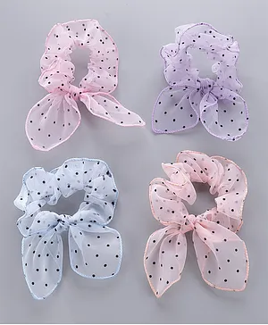 Jewelry Hair Accessories Ribbons Roeckl Ribbon blue-pink spot pattern casual look 