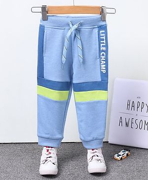 Babyhug Full Length Lounge Pant - Blue