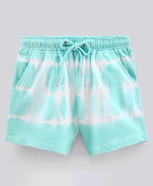 Pine Kids Knee Length Shorts  - Blue