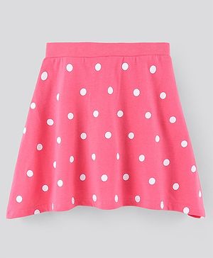 Pine Kids Skirt Polka Dot Print - Pink