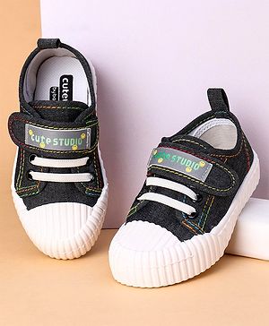 Cute Walk by Babyhug Casual Shoes - Black
